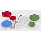 Plastic or rubber tops and stoppers